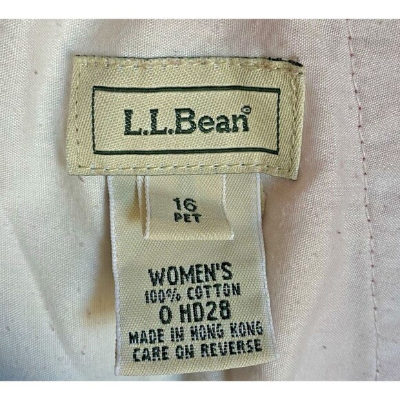 Vintage Corduroy Women Pants 16P Red High Rise Mom Tapered 90s Grunge LL Bean - Picture 8 of 14